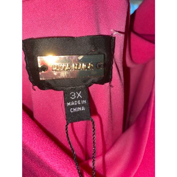 Women's Alexia Admor Pink Dress Size 3X - Picture 6 of 8